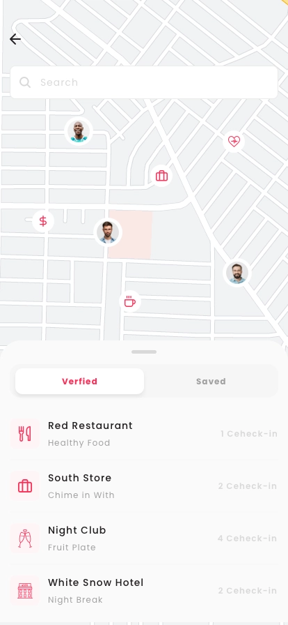 Directory Listing & City Guide App UI Kit - Screenshot 2