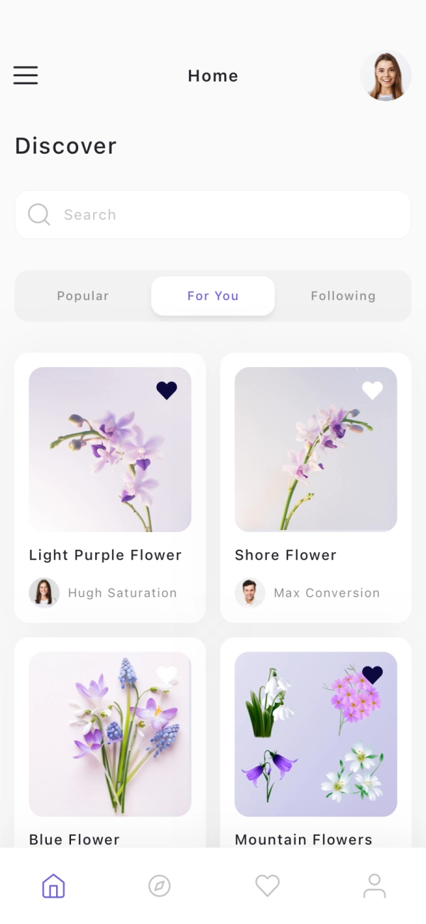 Photo Editor Mobile App UI Kit - Screenshot 1