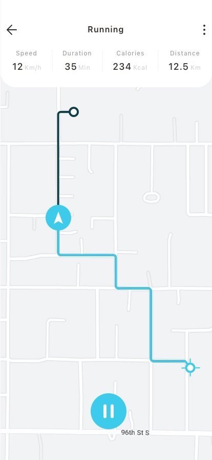 Training Tracker Mobile App UI Kit - Screenshot 3