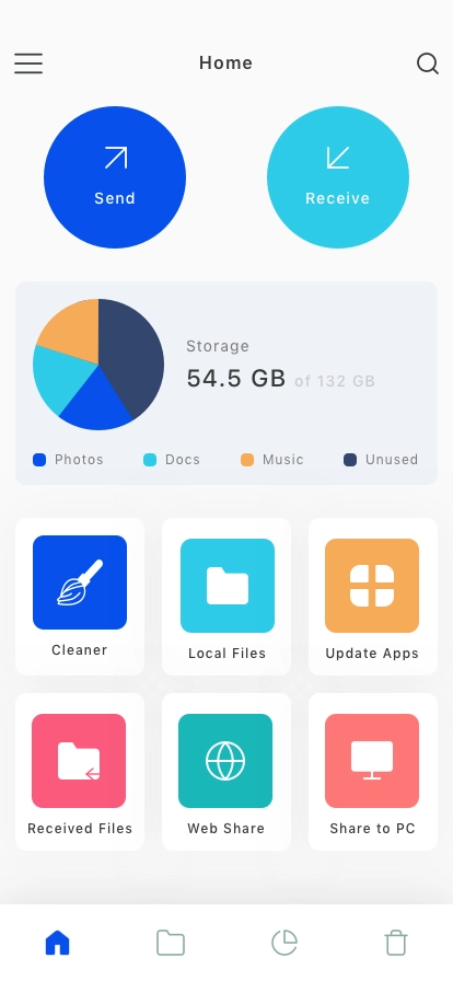 File Manager Mobile App UI Kit - Screenshot 3