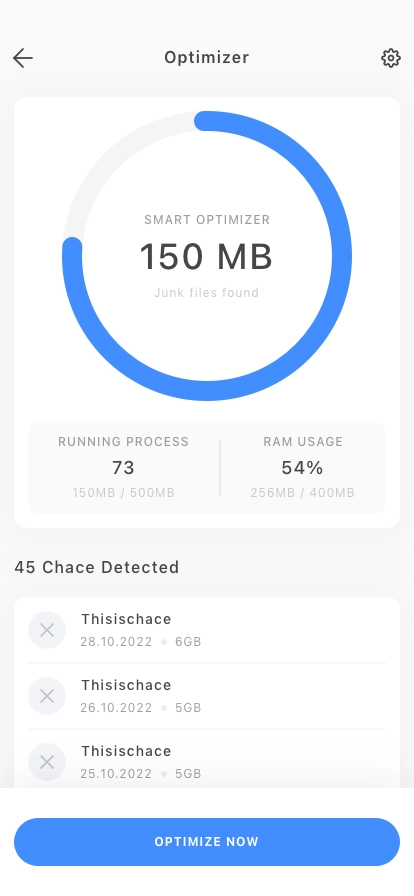 Cloud Storage Mobile App UI Kit - Screenshot 5