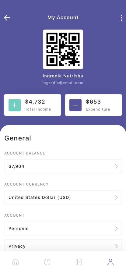 Personal Finance Mobile App UI Kit - Screenshot 5