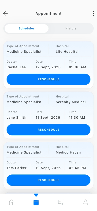 Medical Mobile App UI Kit - Screenshot 5