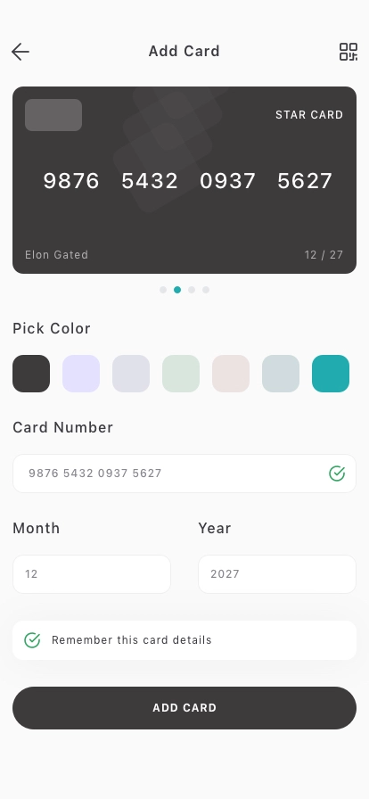 Banking & Finance Mobile App UI Kit - Screenshot 5
