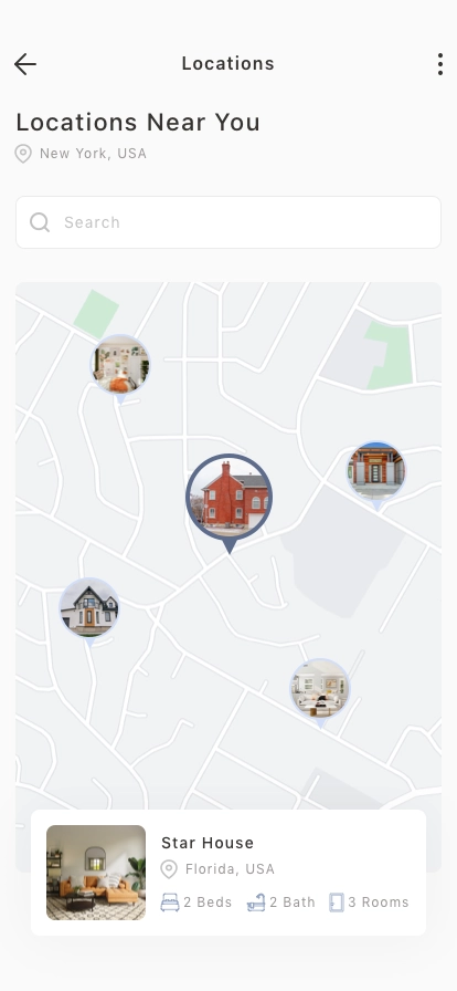 Real Estate Platform Mobile App UI Kit - Screenshot 4