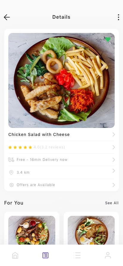 Food Order Mobile App UI Kit - Screenshot 4