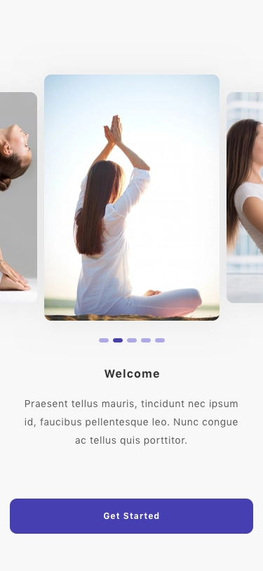 Meditation & ASMR App Ui Kit - Screenshot 1