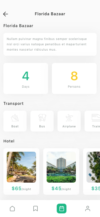 Travel Guides App UI Kit - Screenshot 4