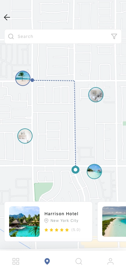 Vacation & Travel Mobile App UI Kit - Screenshot 2