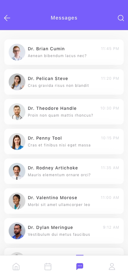Doctor & Medical Mobile App UI Kit - Screenshot 5