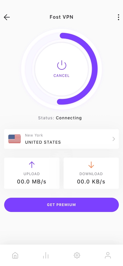 VPN Concept App UI Kit - Screenshot 5