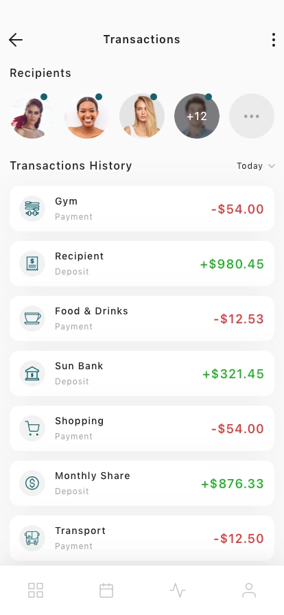 Fintech Solutions Mobile App UI Kit - Screenshot 3