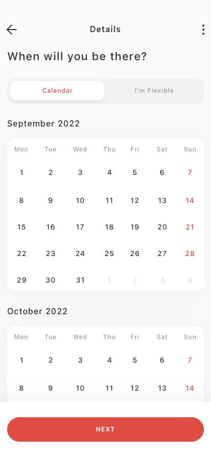 Travel Booking Mobile App UI Kit - Screenshot 5