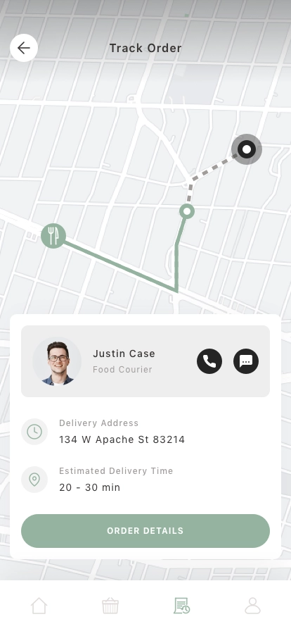 Food Delivery Mobile App UI Kit - Screenshot 4