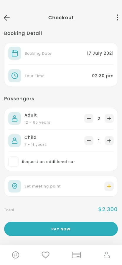 Tour Guide Mobile App UI Kit - Screenshot 5