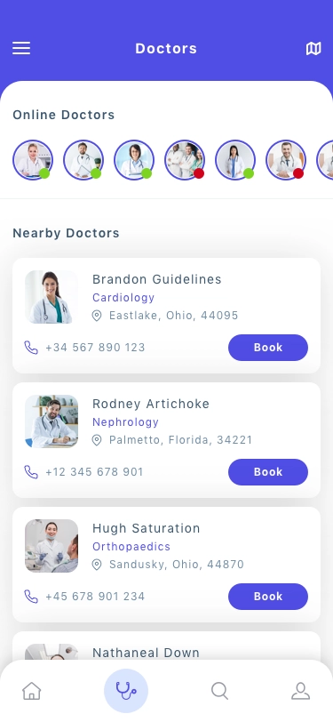 Find Doctor App UI Kit - Screenshot 13