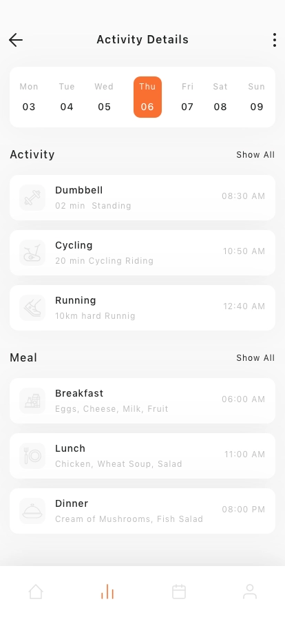 Workout Tracking Mobile App UI Kit - Screenshot 3