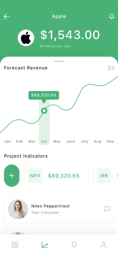 Consulting Service App UI Kit - Screenshot 3