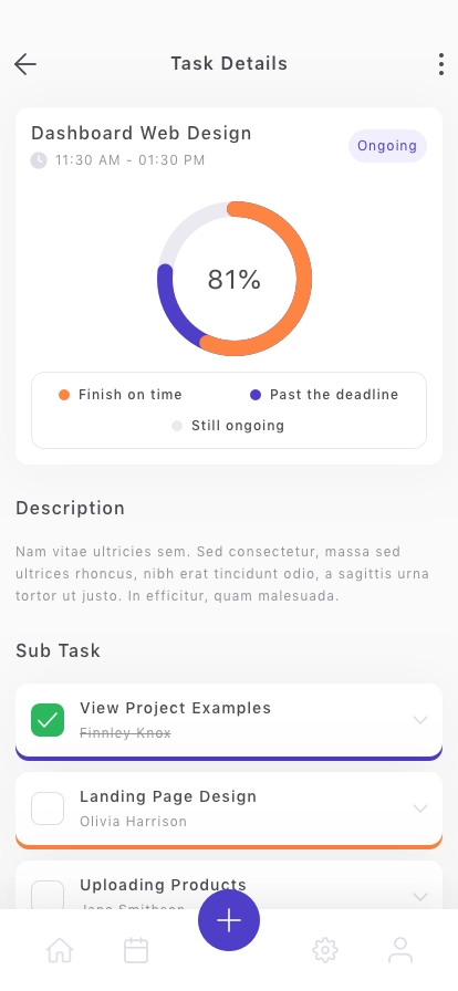 ToDo List Mobile App UI Kit - Screenshot 5