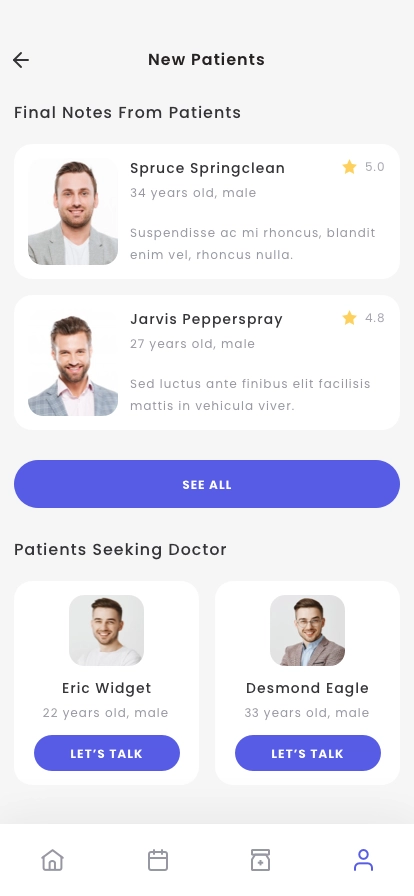 Find Doctor App UI Kit - Screenshot 5