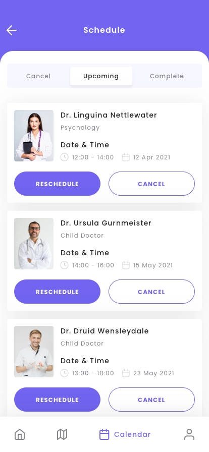 Doctor Finder App UI Kit - Screenshot 4