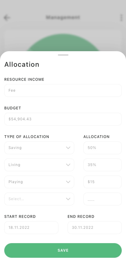 Financial Assistant Mobile App UI Kit - Screenshot 4