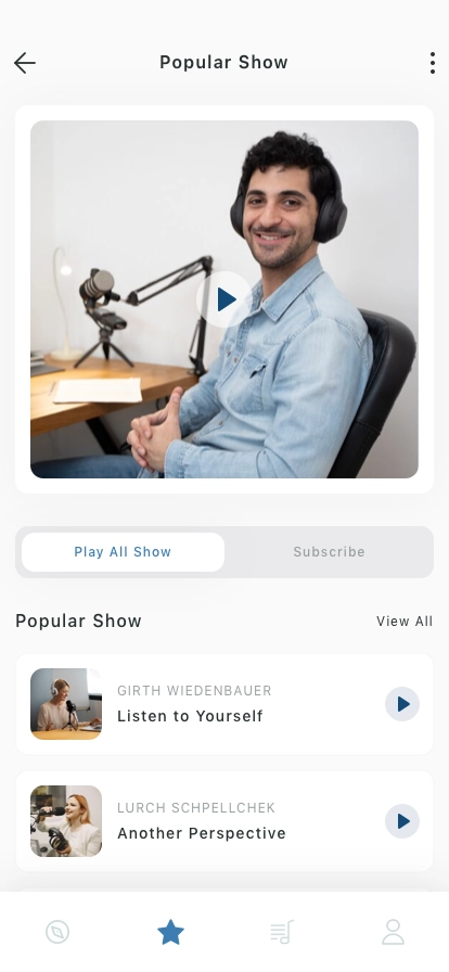 Audio & Podcast Mobile App UI Kit - Screenshot 3