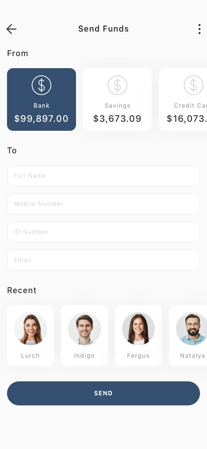 Money Transfer Mobile App UI Kit - Screenshot 5