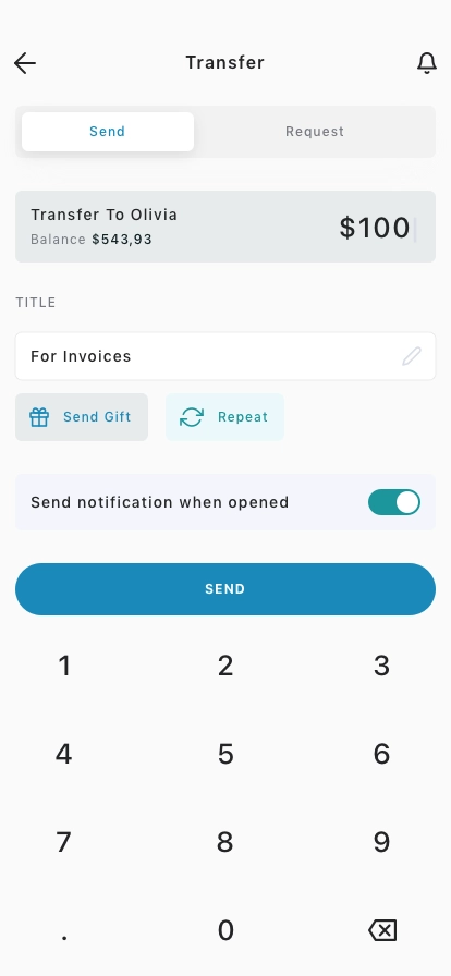 Wallet Mobile App UI Kit - Screenshot 5