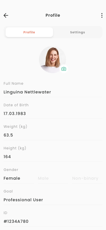 Profile Settings Pack Mobile App UI Kit - Screenshot 4