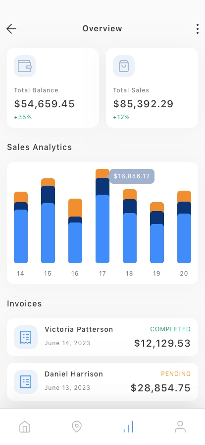 Shipping Tracker Mobile App UI Kit - Screenshot 4