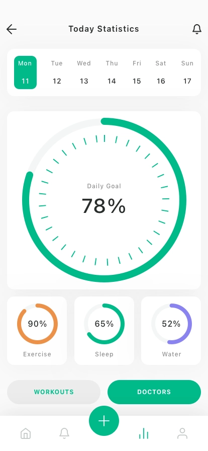 Health Mobile App UI Kit - Screenshot 4