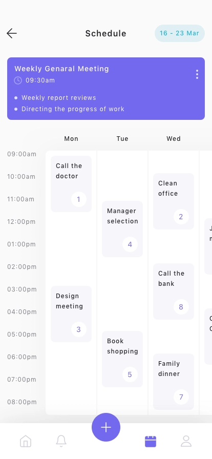 Task & Schedule App UI Kit - Screenshot 3