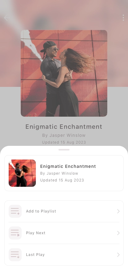 Music Streaming Mobile App UI Kit - Screenshot 5