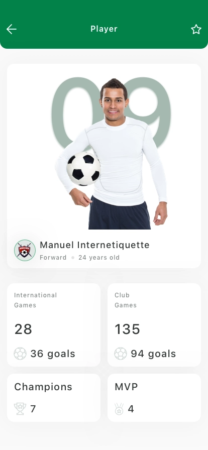 Sport Bets Mobile App UI Kit - Screenshot 4