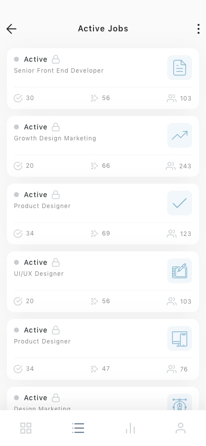 Freelancer & Job Hiring Mobile App UI Kit - Screenshot 2