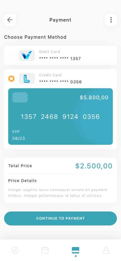 Travel Mobile App UI Kit - Screenshot 4