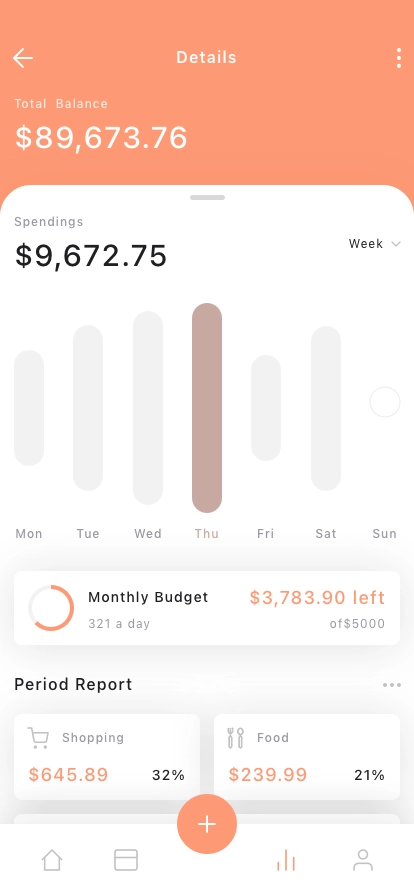 Financial Mobile App UI Kit - Screenshot 2