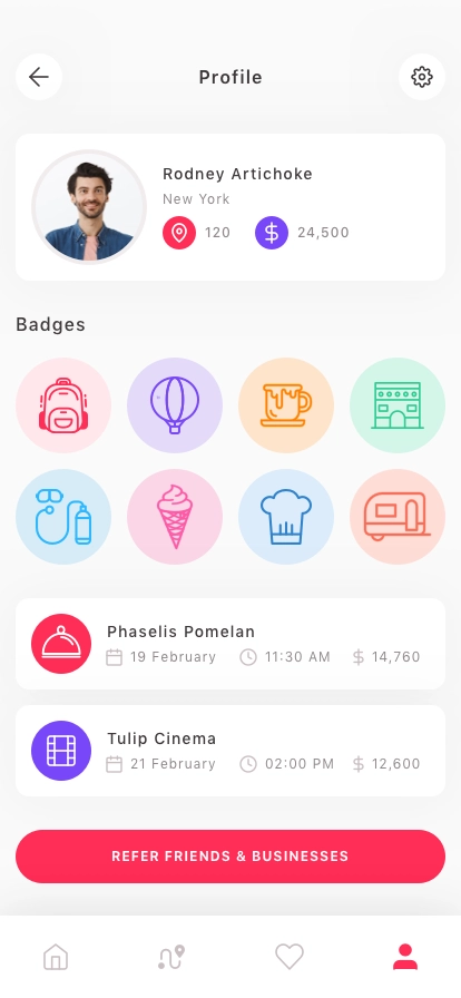 City Guide Mobile App UI Kit - Screenshot 5
