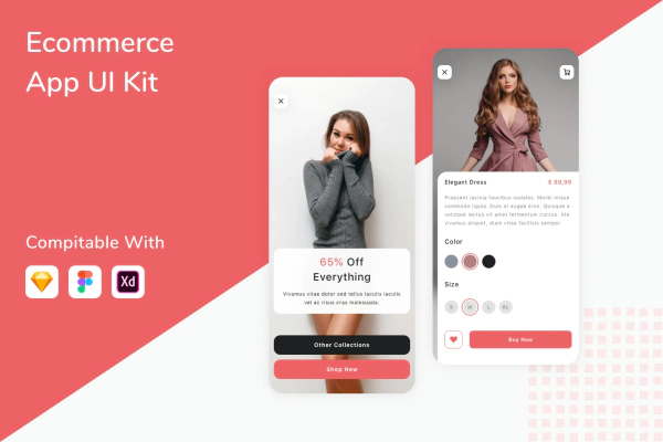 Ecommerce App UI Kit