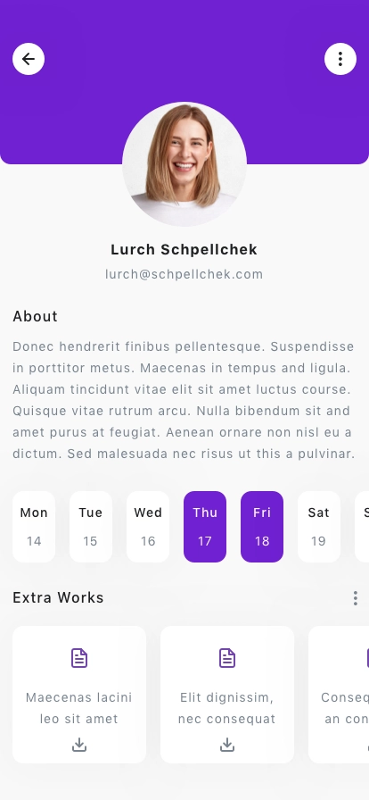 Language Learning & Course Mobile App UI Kit - Screenshot 5