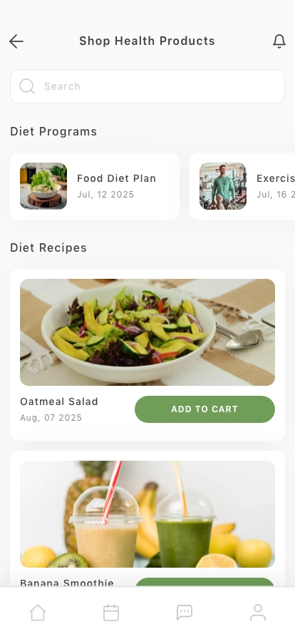 Daily Nutrition Habits Mobile App UI Kit - Screenshot 3