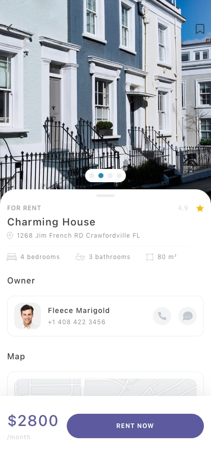 Real Estate Mobile App UI Kit - Screenshot 5