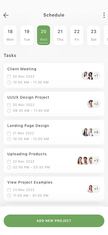 Task Management Mobile App UI Kit - Screenshot 3