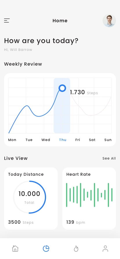 AI Health Assistant Mobile App UI Kit - Screenshot 5