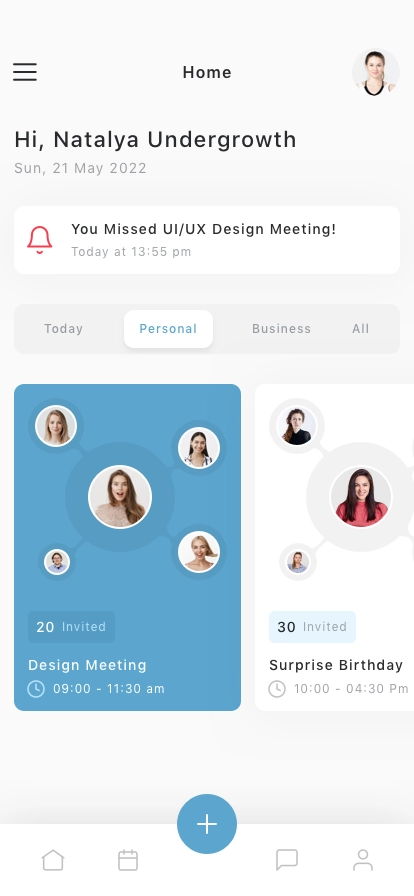 Meeting Mobile App UI Kit - Screenshot 1