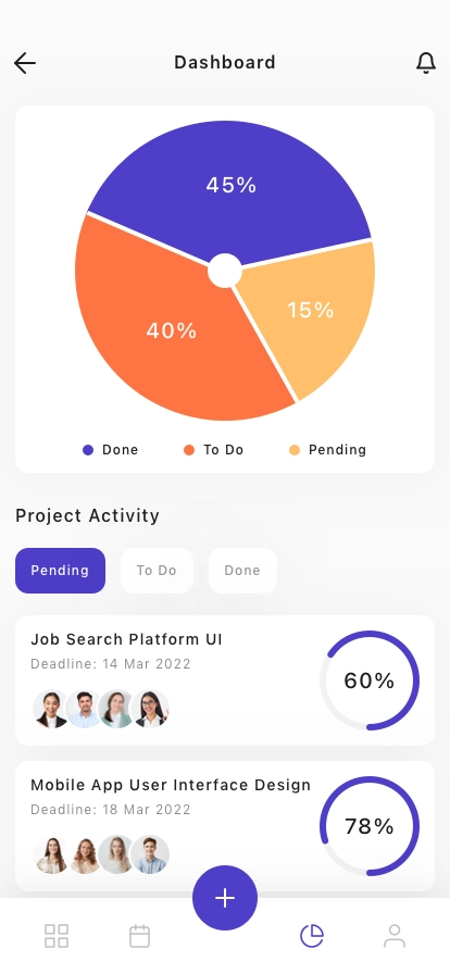 Task & ToDo List App UI Kit - Screenshot 5