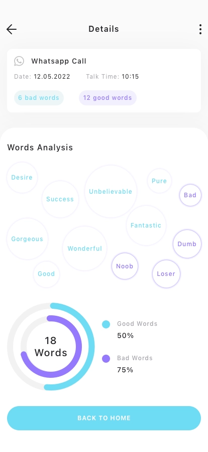 Voice Analysis Mobile App UI Kit - Screenshot 3