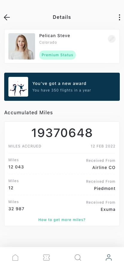 Flight Ticket Booking Mobile App UI Kit - Screenshot 3
