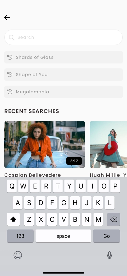 Online Video Streaming Mobile App UI Kit - Screenshot 5